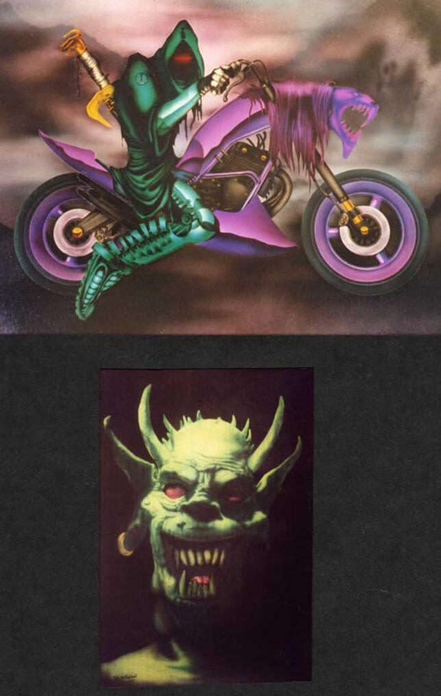 airbrush early 90's personal portfolio