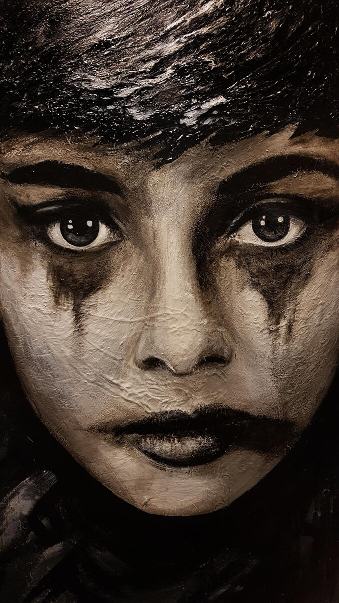 "Femme" 5ocms x1oocms SOLD