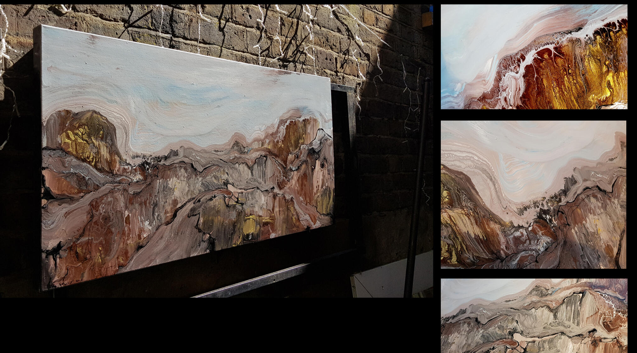 earthscape 1oo cms x 5o cms