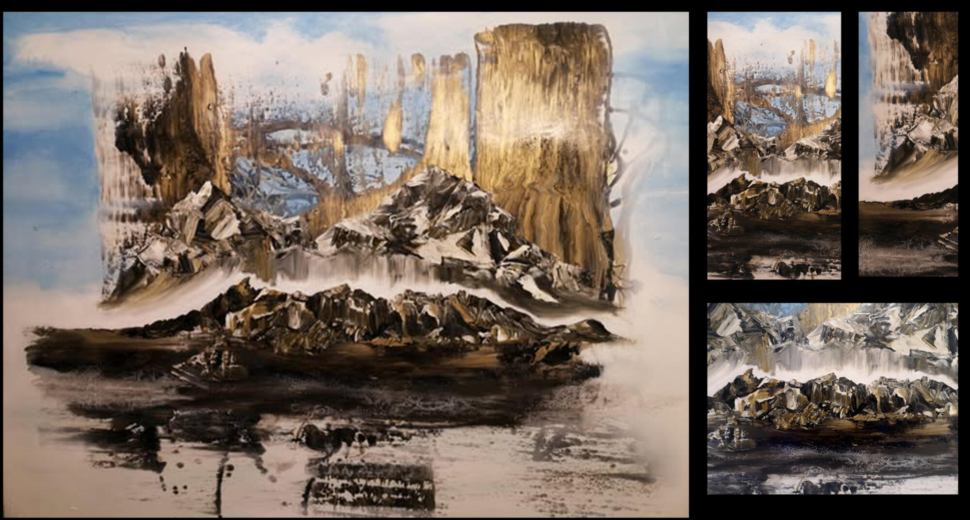 Mass 122 cms x 91 cms